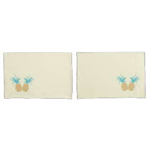 Housse D'oreillers Caisse de coussin d'ananas