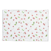 Housse D'oreillers Caisse de coussin de "cerises" (Dos)