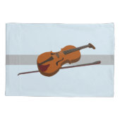 Housse D'oreillers caisse de coussin de conception de violon (Dos)