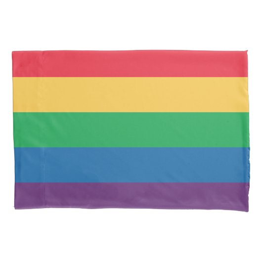 Housse D'oreillers Caisse de coussin de fierté de drapeau (devant)
