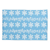 Housse D'oreillers Caisse de coussin de flocon de neige (Dos)