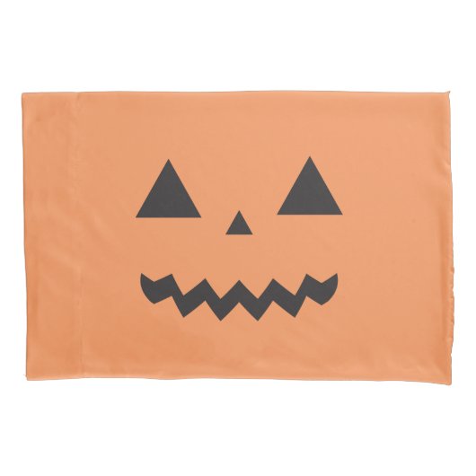 Housse D'oreillers Caisse de coussin de Jack O'Lantern (devant)
