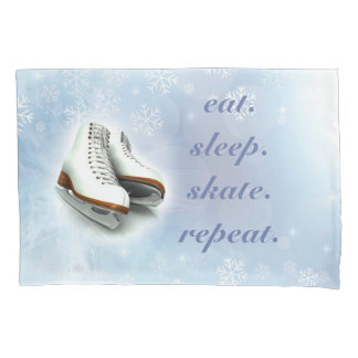 Housse D'oreillers Caisse de coussin de patinage de glace