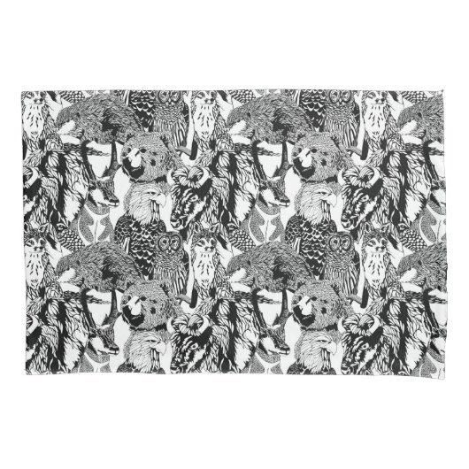 Housse D'oreillers Caisse en bois de coussin d'insigne (devant)