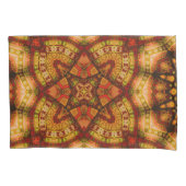 Housse D'oreillers Caisse Quechua de coussin de Taquina de mandala (devant)