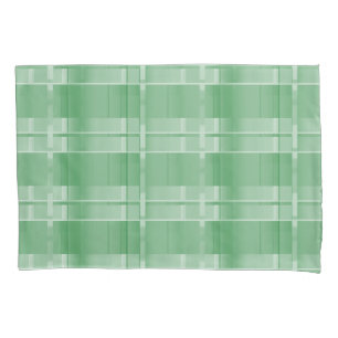 Housse D'oreillers Caisse standard de coussin de ferme de plaid vert