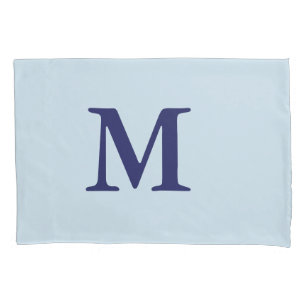 Housse D'oreillers Caisses customisées de coussin de monogramme