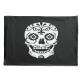 Housse D'oreillers Caisses de coussin de crâne de sucre (Dos-gauche)