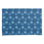 Housse D'oreillers Caisses de coussin de flocon de neige (devant-Droit)
