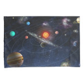 Housse D'oreillers Caisses de coussin de système solaire (devant-Droit)