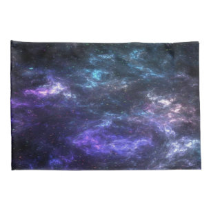 Housse D'oreillers Caisses pourpres de coussin de galaxie de