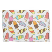Housse D'oreillers Caissons Motif glace (devant)