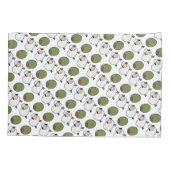 Housse D'oreillers Calembours olives d'amour de brebis (Dos)