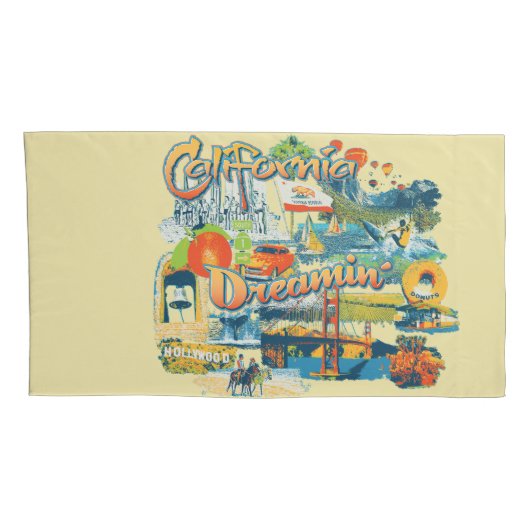 Housse D'oreillers California Dreaming (Dos-Droit)