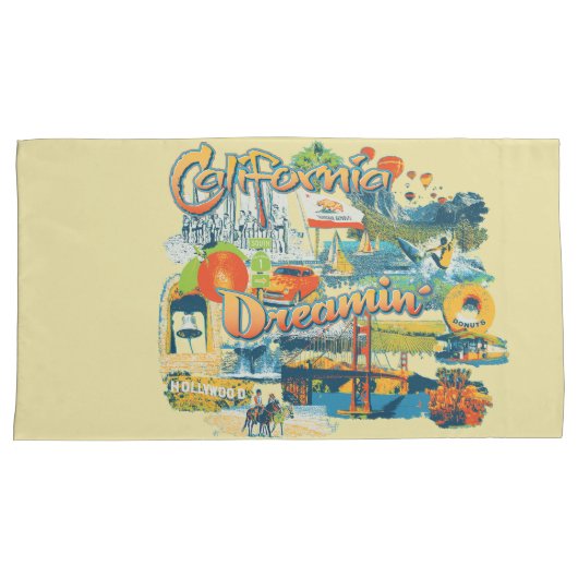 Housse D'oreillers California Dreaming (devant-Droit)