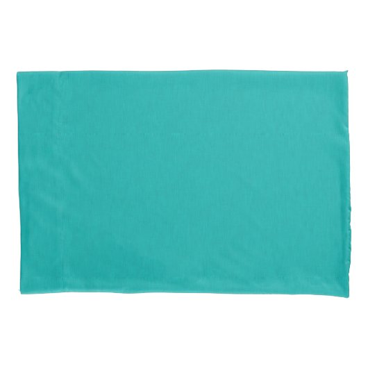 Housse D'oreillers Calme & simple Fond texturé turquoise (devant-gauche)