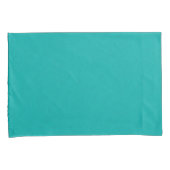 Housse D'oreillers Calme & simple Fond texturé turquoise (devant-Droit)