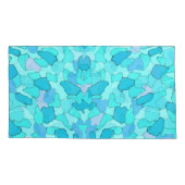 Housse D'oreillers Camo Aqua (Dos-gauche)