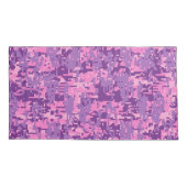 Housse D'oreillers Camo numérique rose-chaud (Dos-gauche)