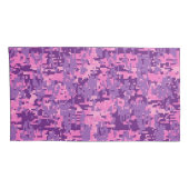 Housse D'oreillers Camo Numérique Rose Fille (Dos-Droit)