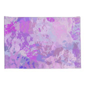 Housse D'oreillers Camo rose violet Abstrait (Dos-Droit)