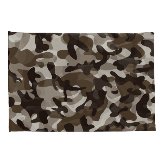 Housse D'oreillers Camouflage (Dos-Droit)