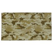 Housse D'oreillers Camouflage 8 bits pour désert numérique / Camo (devant-Droit)