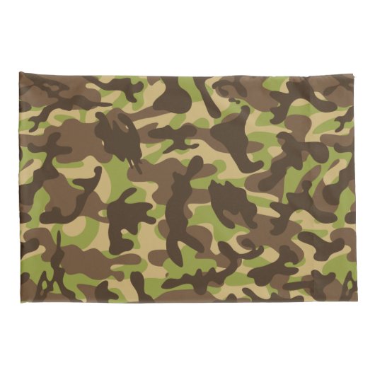 Housse D'oreillers Camouflage Cascade (Dos-Droit)