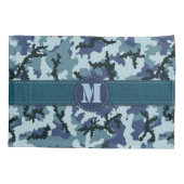 Housse D'oreillers Camouflage de la marine (Dos)