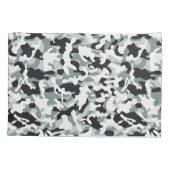 Housse D'oreillers Camouflage de poussière de neige (Dos-gauche)