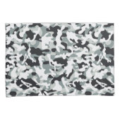 Housse D'oreillers Camouflage de poussière de neige (devant-Droit)