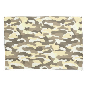 Housse D'oreillers Camouflage du désert