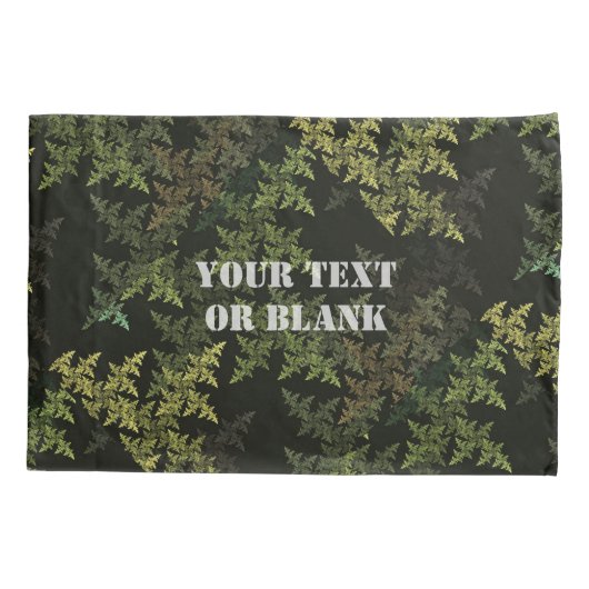 Housse D'oreillers Camouflage fractal (Dos)