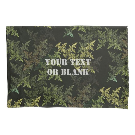 Housse D'oreillers Camouflage fractal (devant)