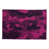 Housse D'oreillers Camouflage hexagonal, texture militaire arrière -  (Dos)