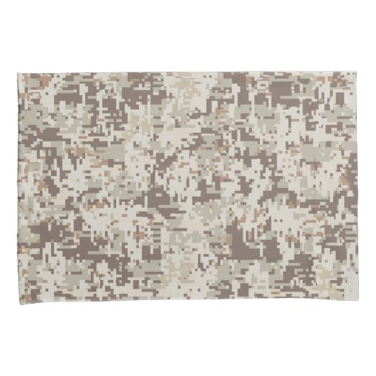 Housse D'oreillers Camouflage numérique de style désert (devant-Droit)