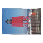Housse D'oreillers Camping Charlevoix Pierhead Light (Dos)