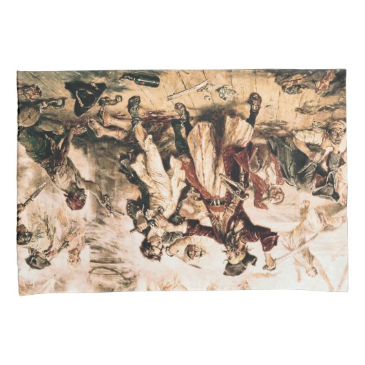 Housse D'oreillers Capture, Barbe noire pirate, Revenge de la reine A (devant-Droit)