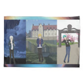 Housse D'oreillers Caractères style Anime Coque Coussin (Dos)