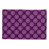 Housse D'oreillers Cardinal rouge Rosace (Dos)