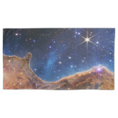 Housse D'oreillers Carina Nebula Falaises cosmiques James Webb Hi-Res (devant-gauche)