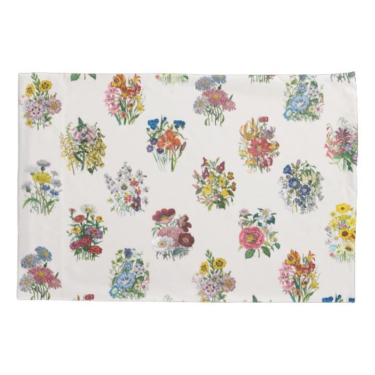 Housse D'oreillers Carnaval des fleurs (Dos)