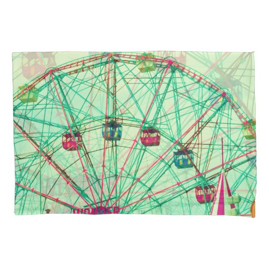 Housse D'oreillers Carnaval d'été de Retro Pop (devant)