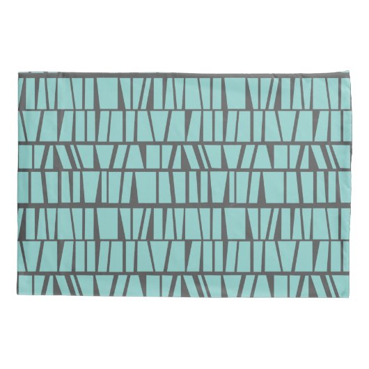 Housse D'oreillers Carreaux bleus (Dos)