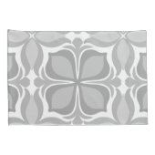 Housse D'oreillers Carreaux géométriques neutres (Dos-Droit)