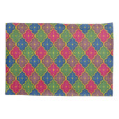 Housse D'oreillers Carrelage céleste marocain (Dos)