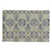 Housse D'oreillers Carrelage Delft Antique Pot de Fleur Céramique (Dos-gauche)