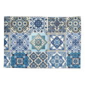 Housse D'oreillers Carrelage méditerranéen, Portugais, Azulejo, Majol (Dos)