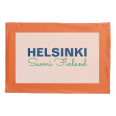 Housse D'oreillers Cas-pilotes d'Helsinki (Dos)