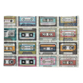 Housse D'oreillers Cassette de musique rétro : Icône nostalgique (Dos)